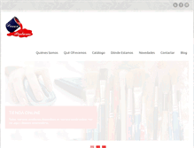 Tablet Screenshot of decorartepinturas.com